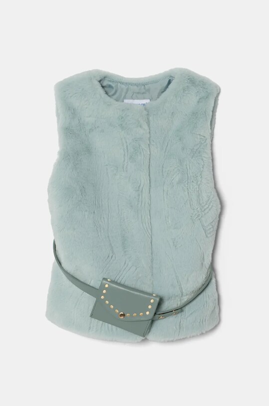 Mayoral bezrękawnik dziecięcy bez kaptura turkusowy 4365.6C.Mini.9BYH