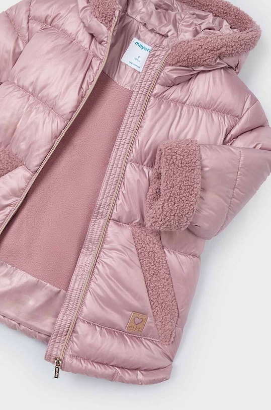Mayoral kurtka dziecięca 4491.6D.Mini.9BYH różowy AW24