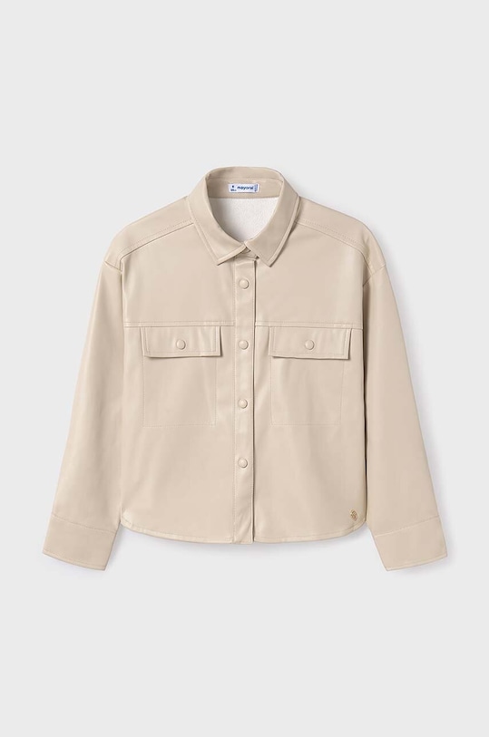 Детска риза Mayoral 7194.8G.Junior.9BYH бежов AW24