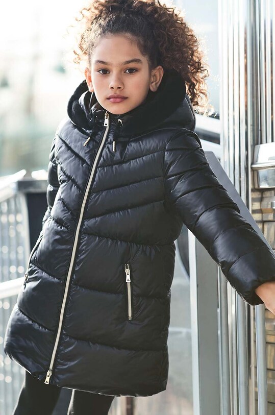 Дитяча куртка Mayoral з підкладкою чорний 7478.8A.Junior.9BYH