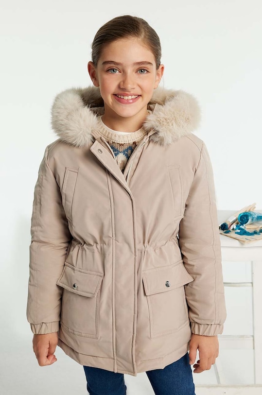 Mayoral parka dziecięca pozostałe beżowy 7480.8C.Junior.9BYH