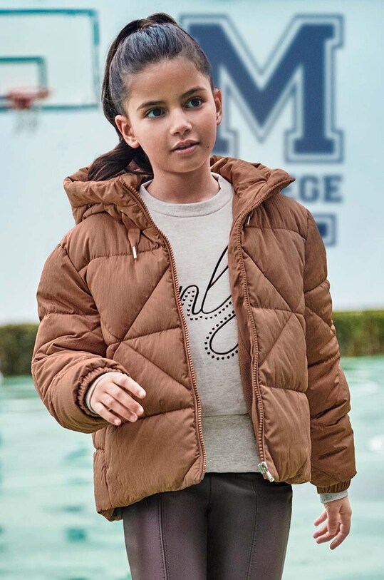 Дитяча куртка Mayoral коричневий 7484.8E.Junior.9BYH