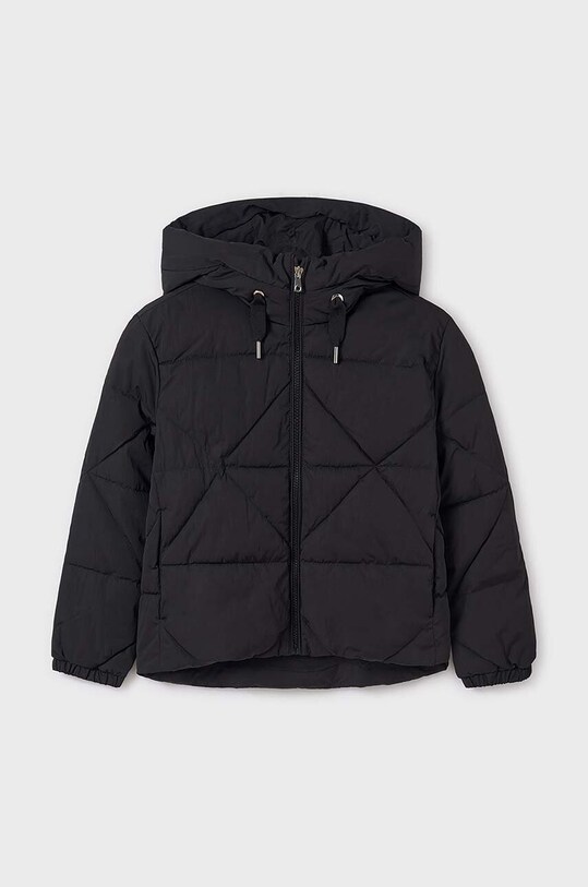 Dětská bunda Mayoral s podšívkou černá 7484.8E.Junior.9BYH
