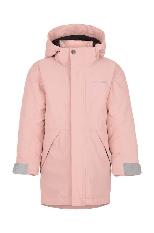 Didriksons parka pentru copii TUNDRAN KIDS PARKAS cu captuseala roz 505526