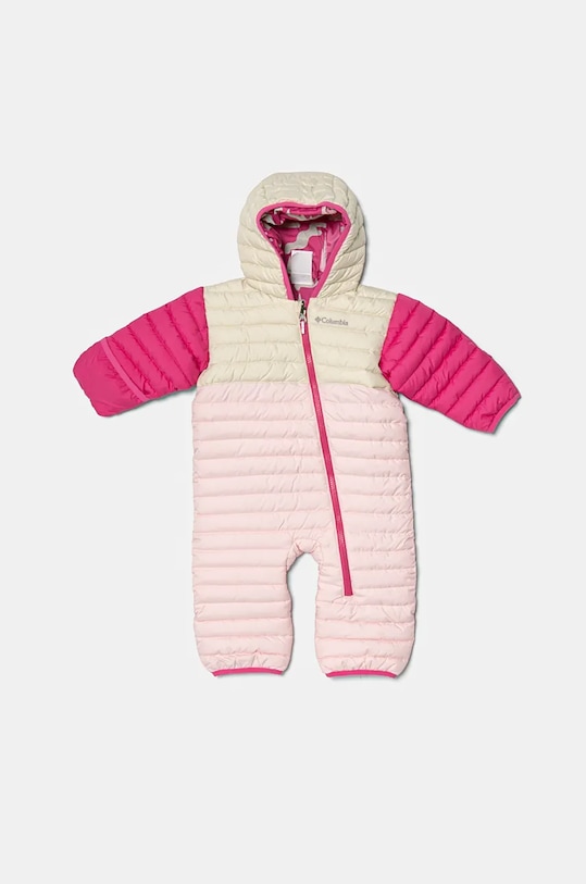 Columbia combinezon bebe Powder Lite Reversible Bunting cu captuseala roz 2088751.G