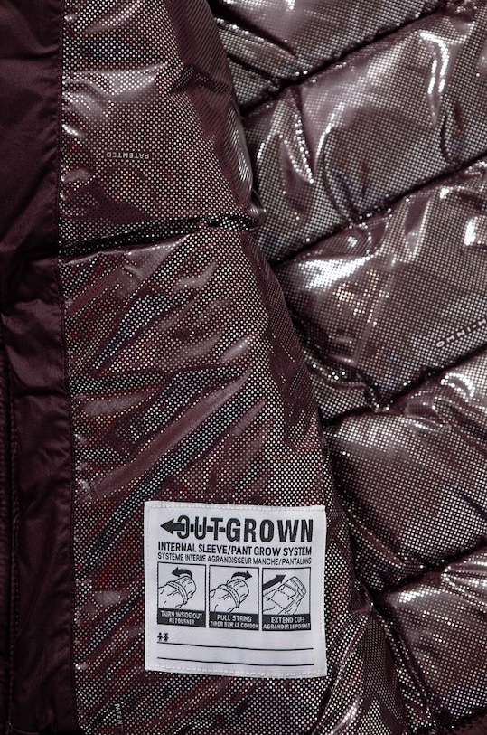 Detská bunda Columbia Pike Lake burgundské 2050351.G