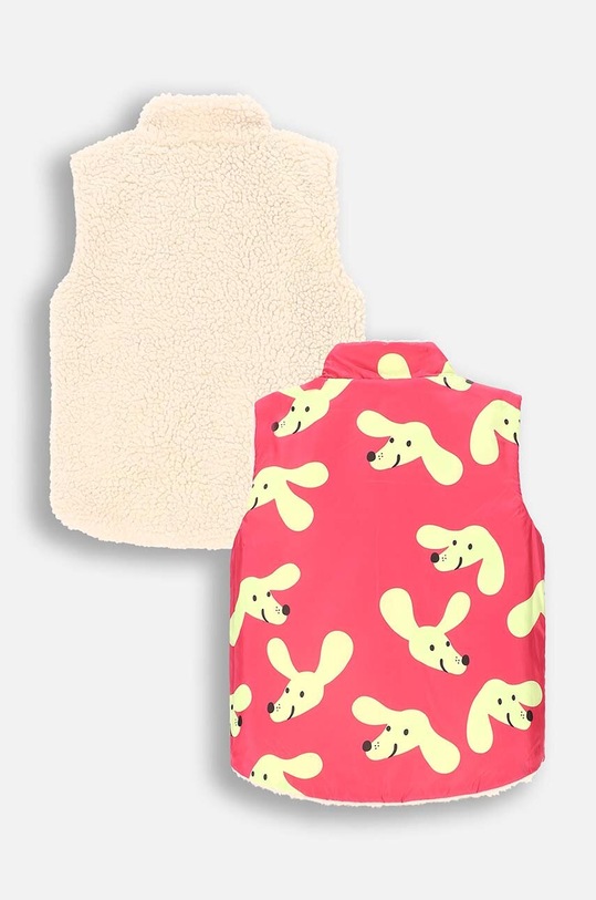 Dziewczynka Coccodrillo bezrękawnik dwustronny dziecięcy ZC4178501AGK beżowy