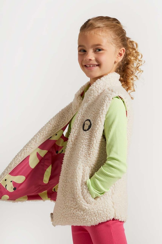 Coccodrillo bezrękawnik dwustronny dziecięcy ZC4178501AGK