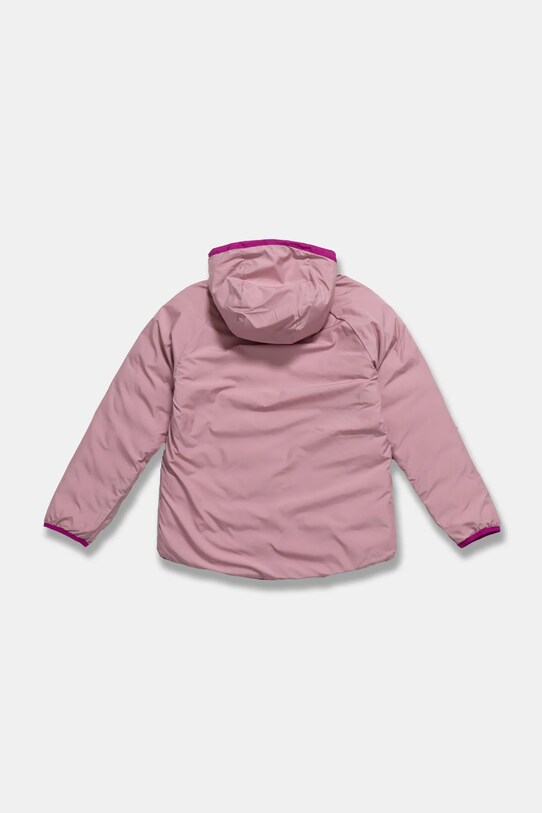 The North Face geaca reversibila pentru copii REVERSIBLE PERRITO HOODED JACKET roz NF0A88UE1I71
