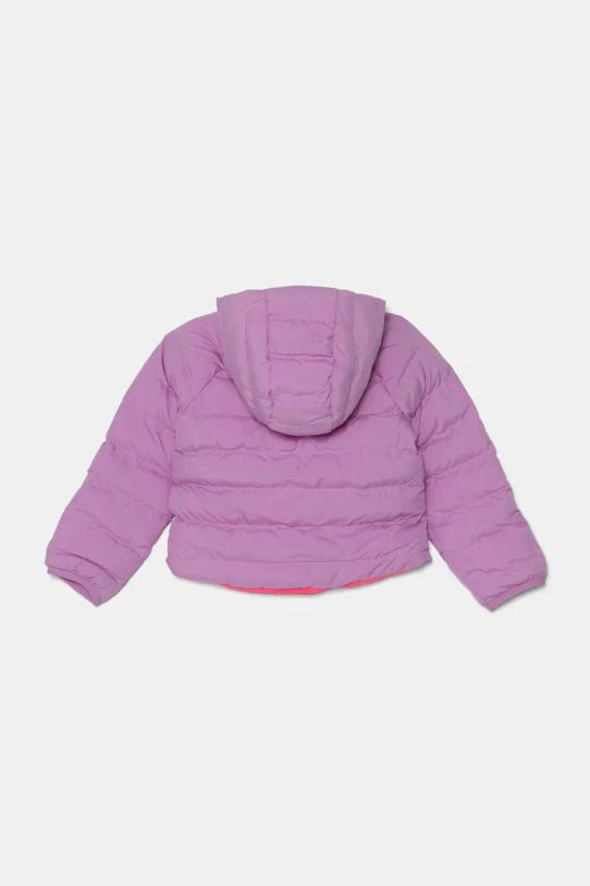 Dievča Detská obojstranná bunda The North Face REVERSIBLE PERRITO HOODED JACKET NF0A88VJ1I81 fialová