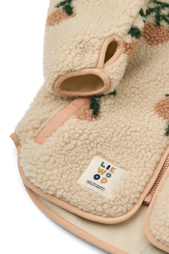 Liewood hanorac polar pentru copii Nolan Pile bej LW19877.G