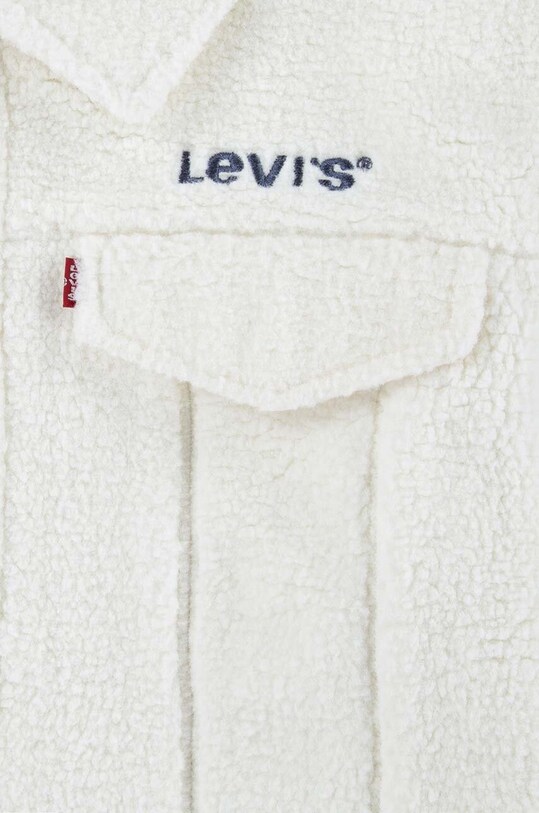 Levi's giacca per bambini BOXY FIT SHERPA TRUCKER beige 4EL264