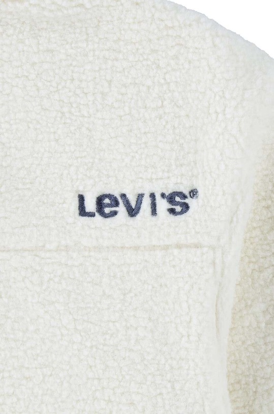 Levi's kurtka dziecięca BOXY FIT SHERPA TRUCKER 4EL264 beżowy