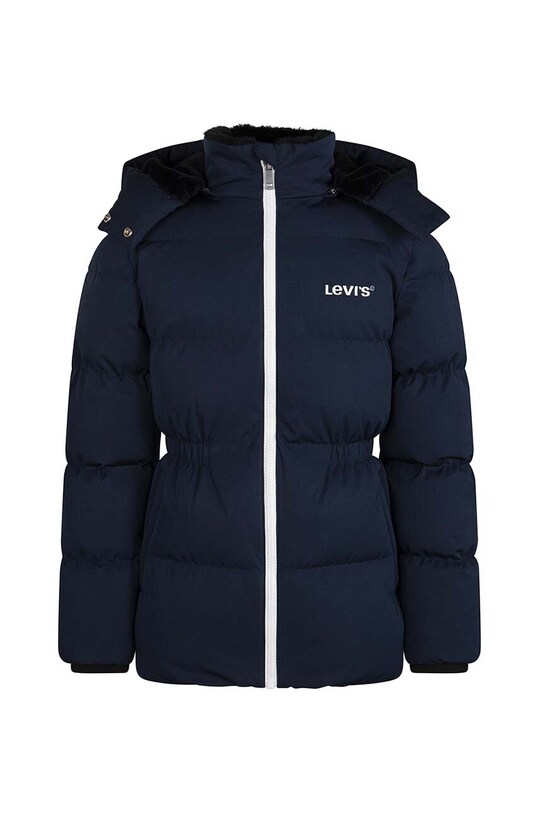 Дитяча куртка Levi's MIX MEDIA THIGH LENGTH PUF з підкладкою блакитний 3EL267