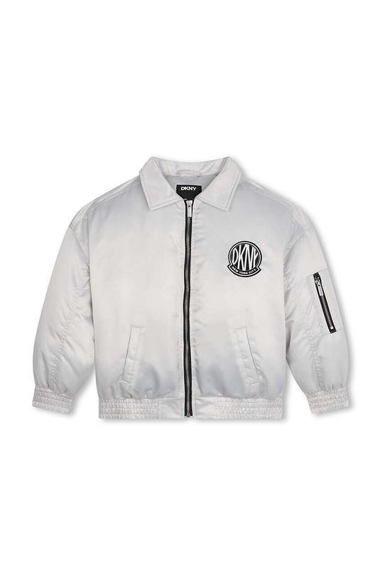 Dkny kurtka bomber dziecięca D60235.156.162 szary AW24
