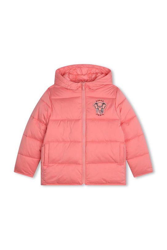 Kenzo Kids kurtka dziecięca pozostałe różowy K60725.G.102.108