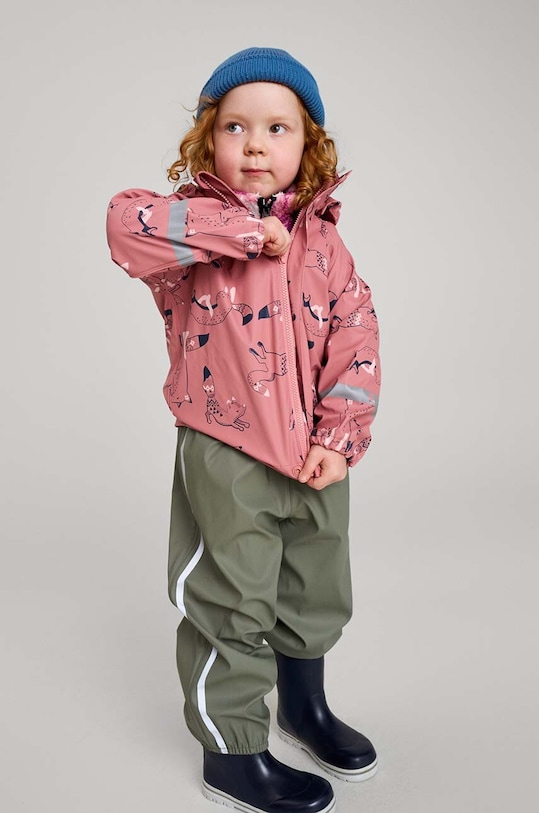 Αδιάβροχο παιδικό μπουφάν Reima Vesi άλλο ροζ 5100025A.G.9BYH