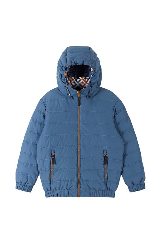 Девочка Детская двусторонняя пуховая куртка Reima Finnoo 5100252B.9BYH голубой