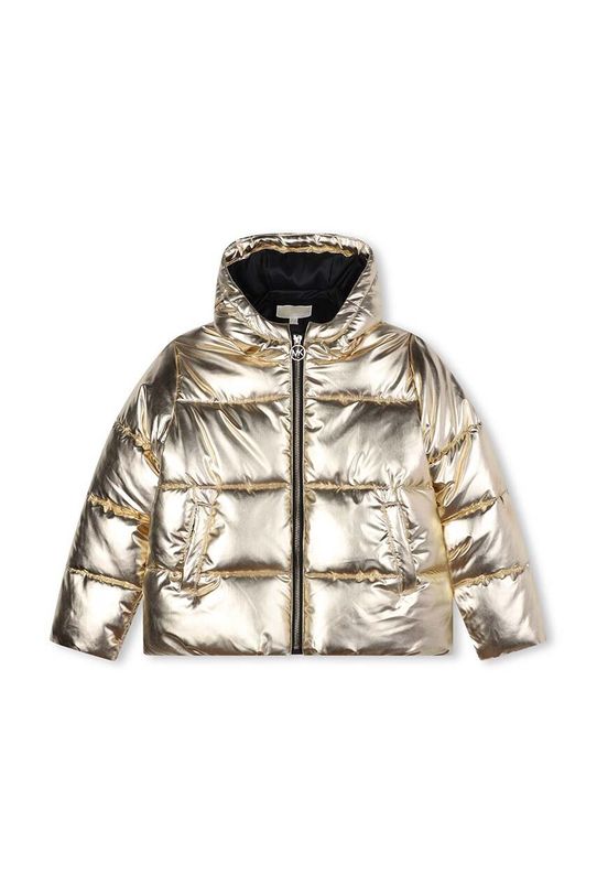 Detská bunda Michael Kors R30187.156 zlatá AW24