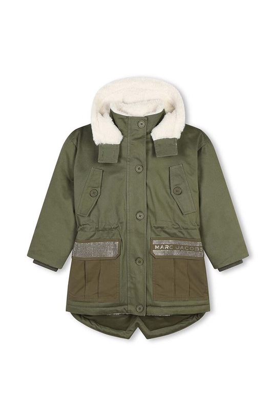 Marc Jacobs parka pentru copii W60274.102.108 verde AW24