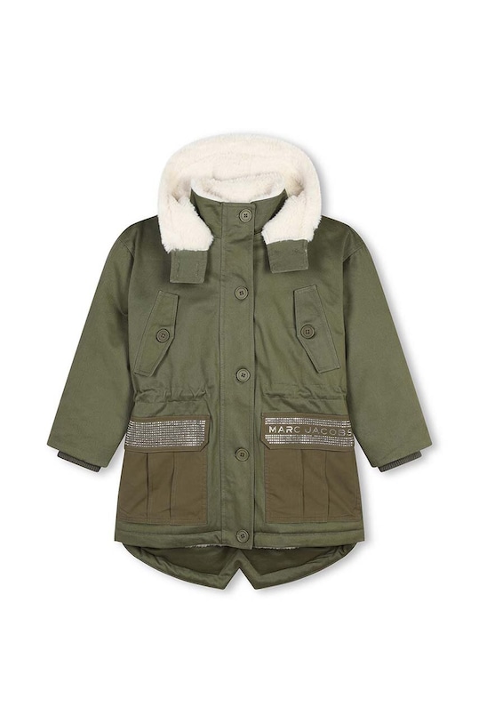 Marc Jacobs parka pentru copii W60274.156 verde AW24