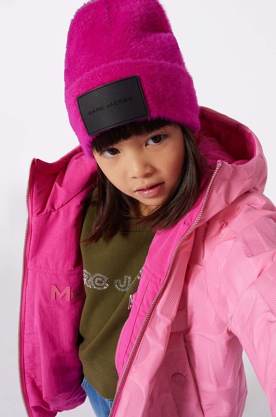 Marc Jacobs kurtka dwustronna dziecięca pozostałe różowy W60306.G.114.150