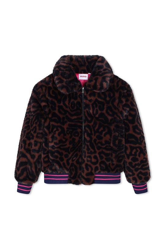 Dětská bomber bunda HUGO G00215.114.150 hnědá AW24