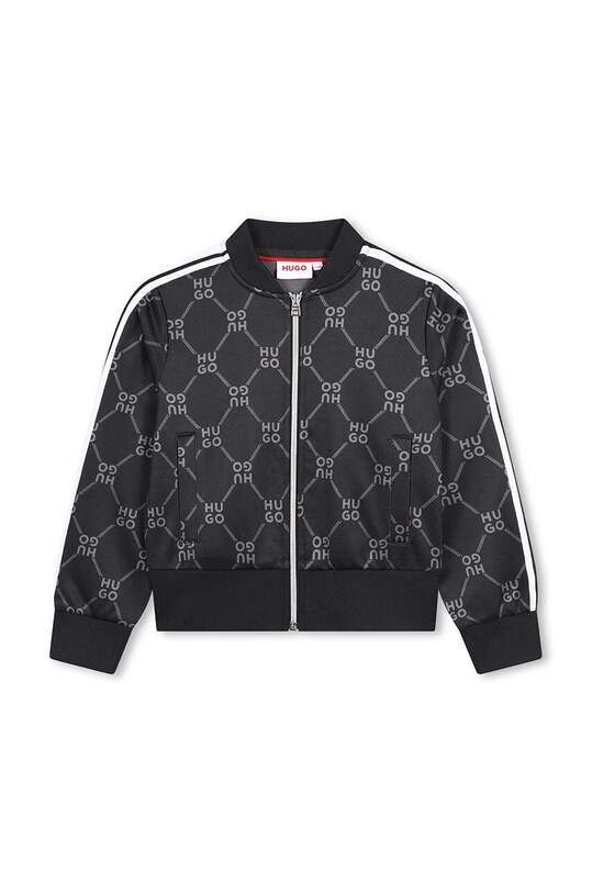 Dječja bomber jakna HUGO G00219.156.162 crna AW24