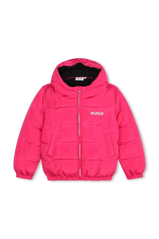 Detská bunda HUGO G00238.114.150 ružová AW24