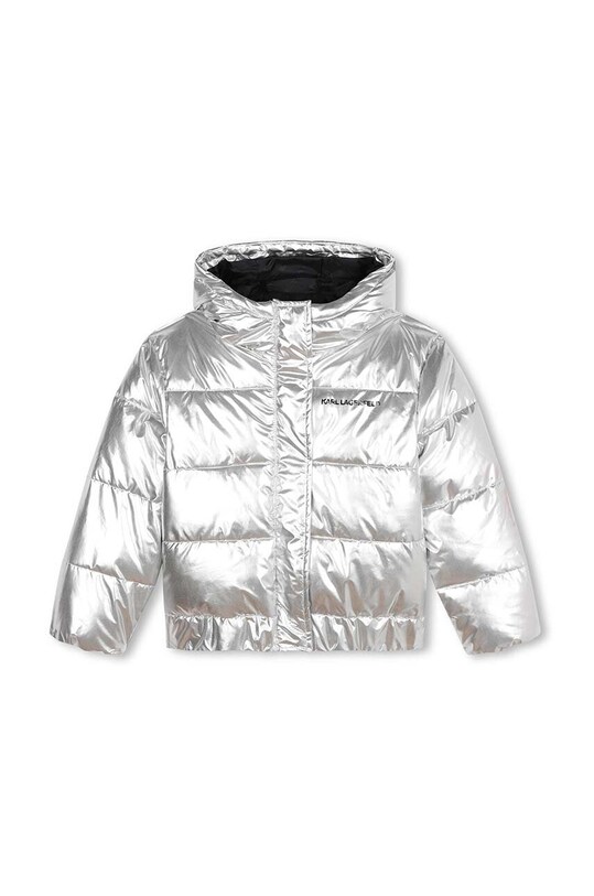Karl Lagerfeld kurtka dziecięca Z30233.114.150 srebrny AW24