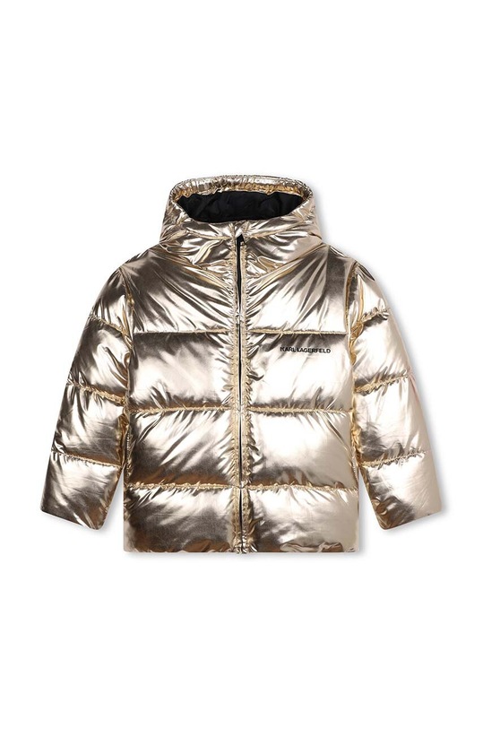 Dětská bunda Karl Lagerfeld Z30234.102.108 zlatá AW24