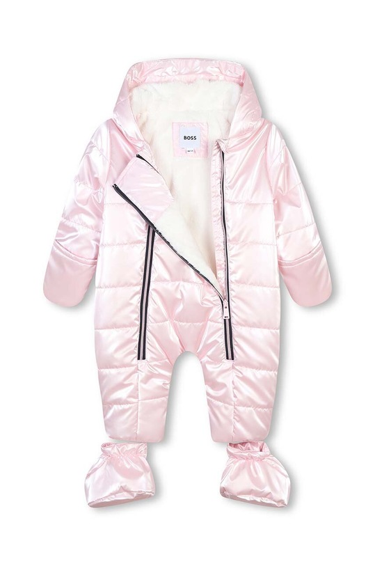 Dziewczynka BOSS kombinezon zimowy niemowlęcy J51073. różowy