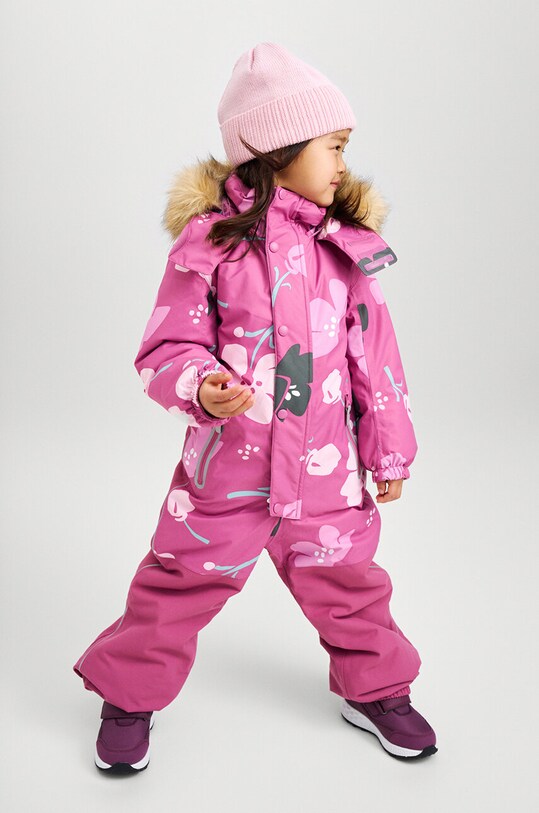 Dětská zimní kombinéza Reima Kipina s podšívkou růžová 5100040C.G.9BYH