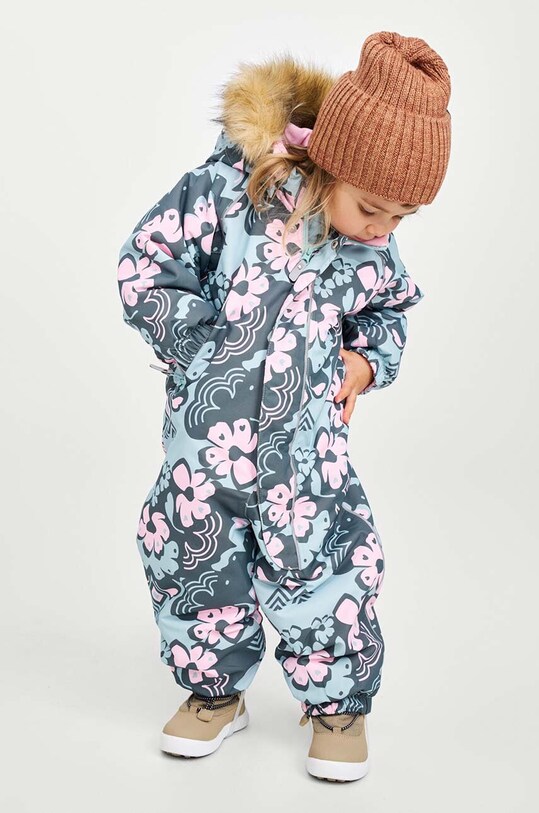 Бебешки зимен гащеризон Reima Lappi с изолация зелен 5100129C.G.9BYH