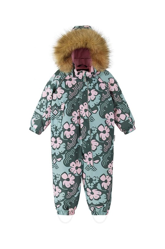 Бебешки зимен гащеризон Reima Lappi зелен 5100129C.G.9BYH