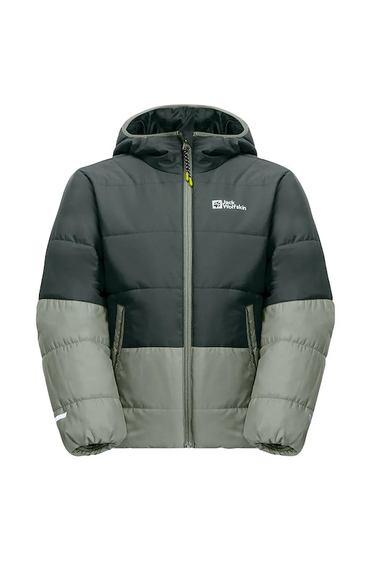 Jack Wolfskin kurtka zimowa dziecięca 1610131.92.152 zielony AW24