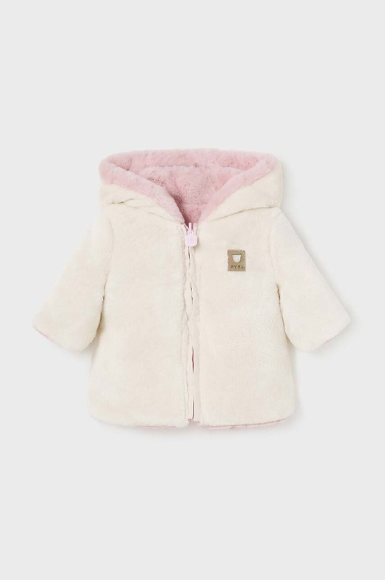 Mayoral Newborn geacă reversibilă pentru bebeluși 2449.1D.Newborn.G.9BYH roz AW24