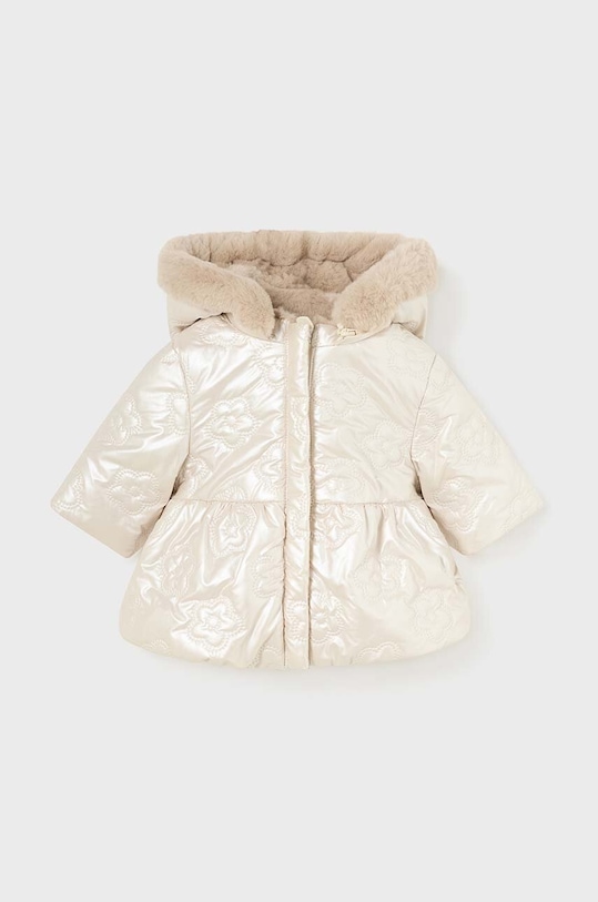 Бебешко яке с две лица Mayoral Newborn 2454.2R.Newborn.9BYH бежов AW24