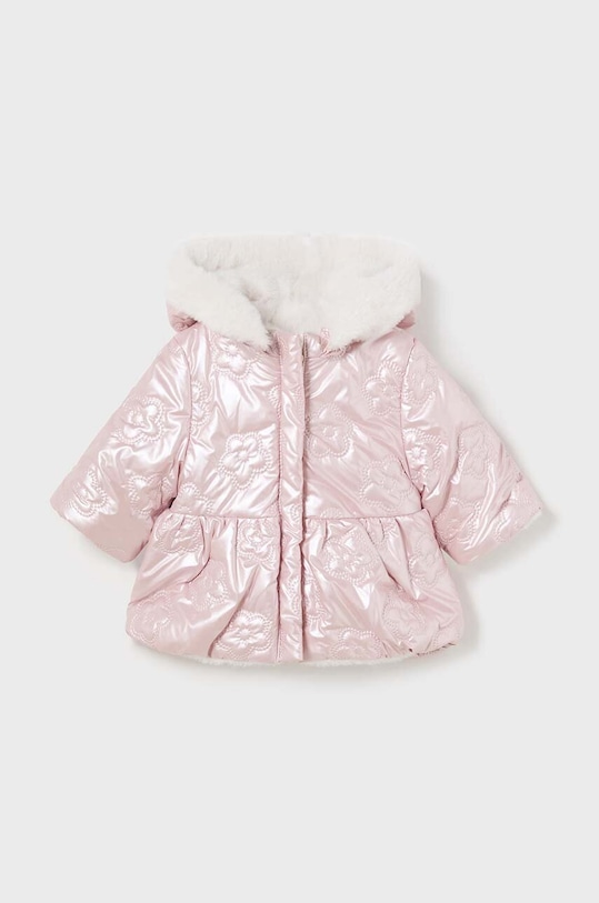 Mayoral Newborn kurtka dwustronna niemowlęca pozostałe różowy 2454.2R.Newborn.9BYH