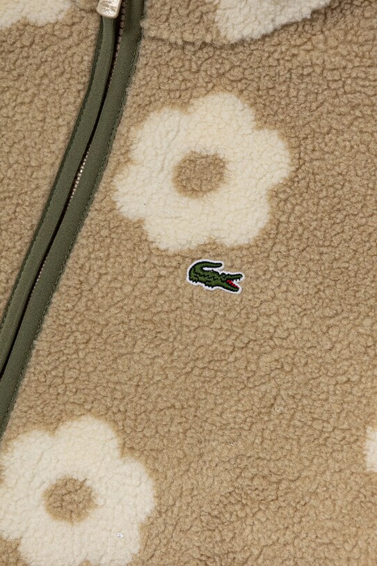Dziewczynka Lacoste kurtka dziecięca BJ2541 beżowy