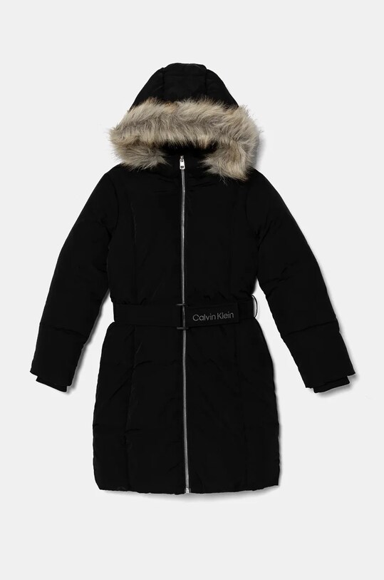Дитяча куртка Calvin Klein Jeans IG0IG02686.9BYH. чорний AW24