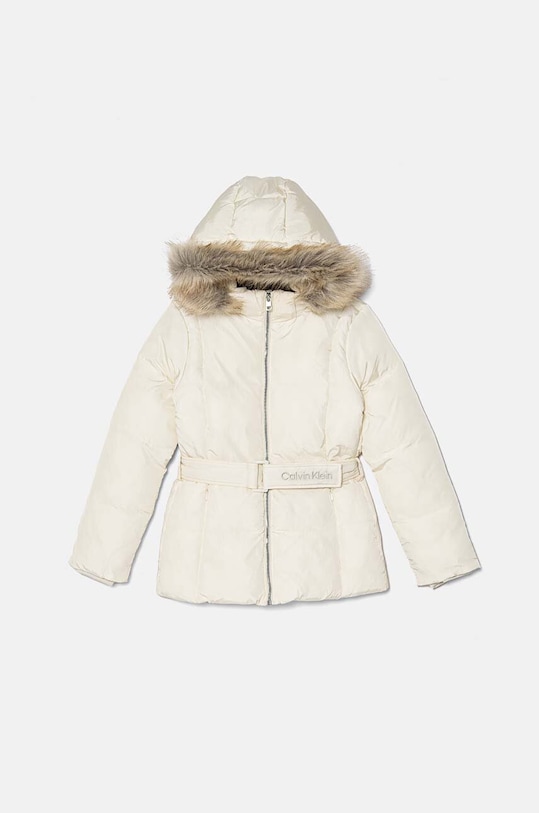 Calvin Klein Jeans giacca per bambini foderato beige IG0IG02685.9BYH.