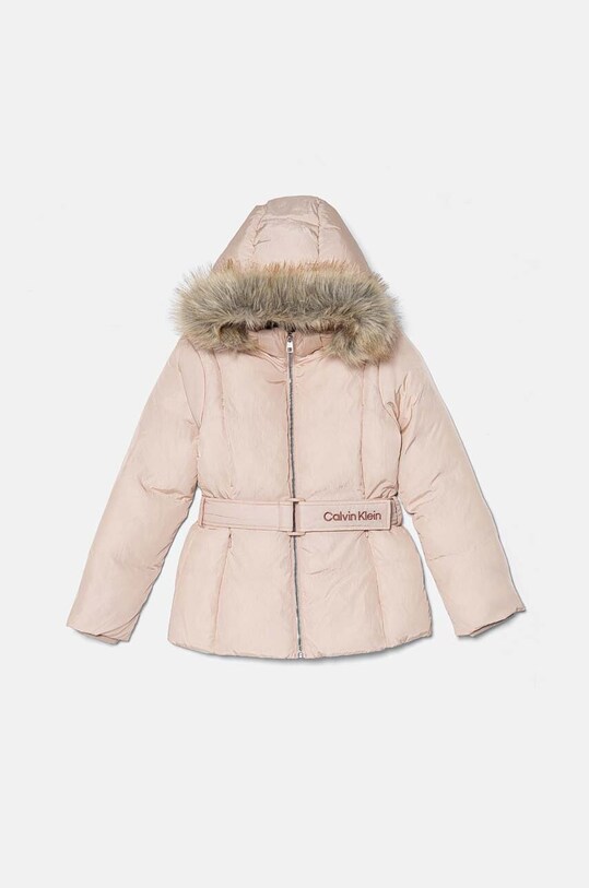 Детская куртка Calvin Klein Jeans IG0IG02685.9BYH. розовый AW24