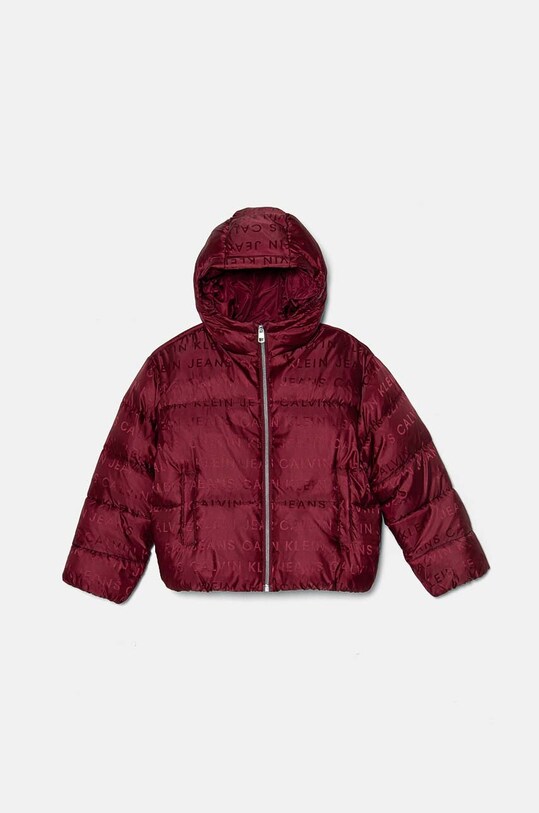 Дитяча куртка Calvin Klein Jeans IG0IG02730.9BYH. бордо AW24