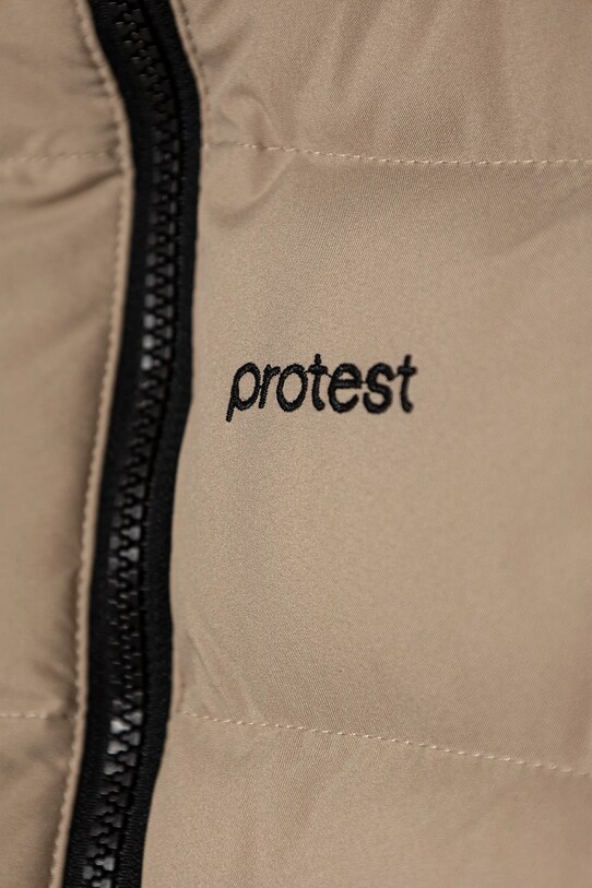 Девочка Детская лыжная куртка Protest PRTELINY 6910544 бежевый
