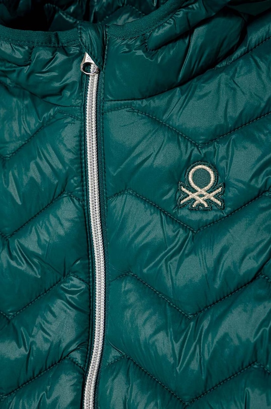 Αμάνικο μπουφάν United Colors of Benetton 21INCJ00Q.G.Seasonal πράσινο AW24