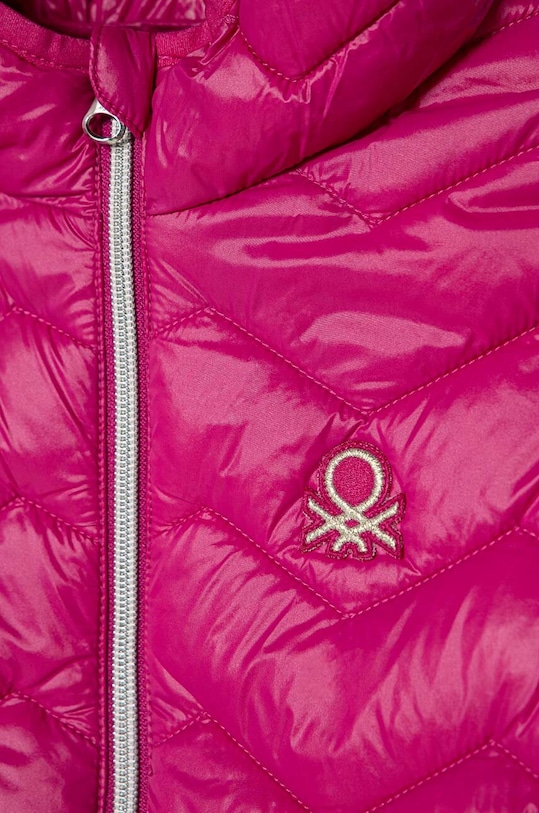 United Colors of Benetton kurtka dziecięca 21INCN04U.G.Seasonal różowy AW24