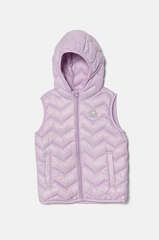 United Colors of Benetton bezrękawnik dziecięcy pozostałe fioletowy 21INGJ00H.P.Seasonal