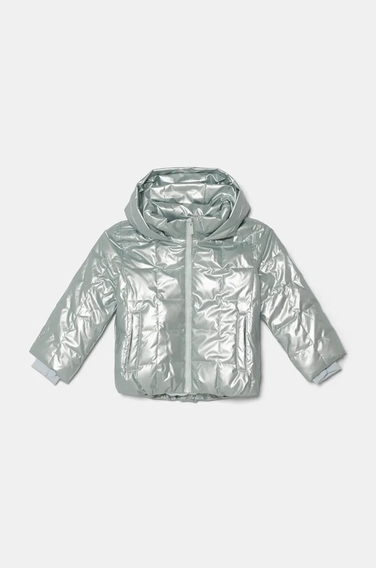 Abercrombie & Fitch geaca copii cu captuseala turcoaz KI244.4013