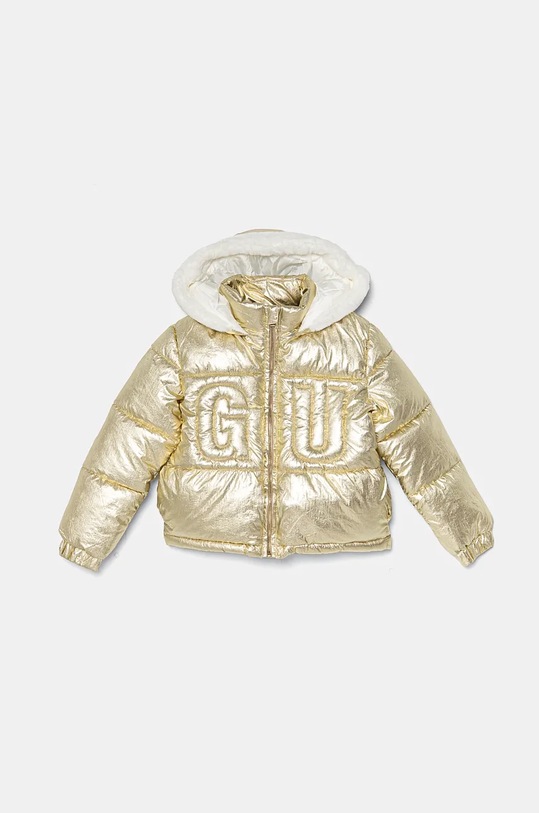 Детская куртка Guess с утеплением золотой K4BL05.WEYO0.9BYH